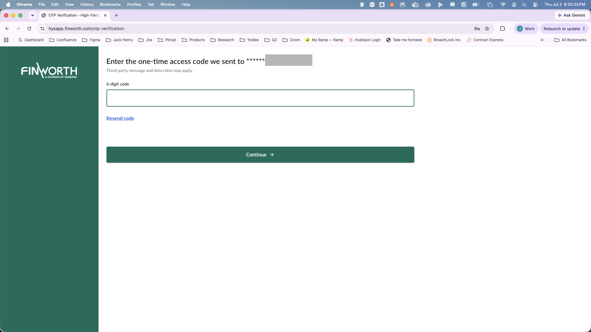 OTP Verification
